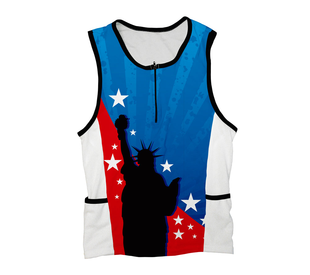 Lady Liberty Triathlon Top