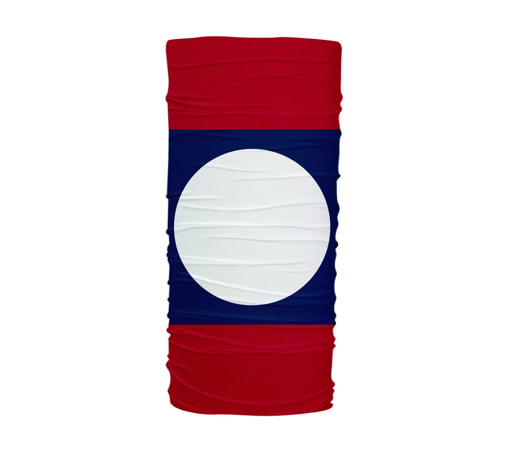 Laos Flag Multifunctional UV Protection Headband
