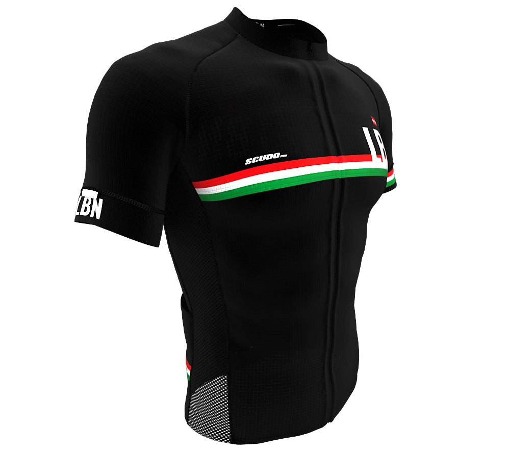 Lebanon Black CODE Short Sleeve Cycling PRO Jersey for Men and Women