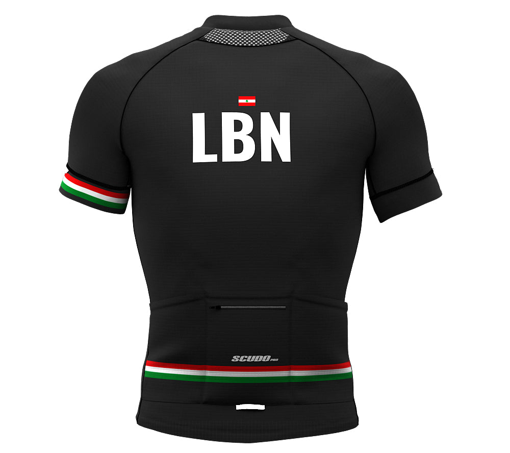 Lebanon Gray CODE Short Sleeve Cycling PRO Jersey for Men and Women