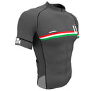 Lebanon Gray CODE Short Sleeve Cycling PRO Jersey for Men and Women