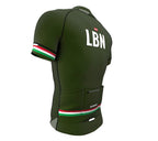 Lebanon Green CODE Short Sleeve Cycling PRO Jersey for Men and Women