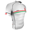 Lebanon White CODE Short Sleeve Cycling PRO Jersey for Men and Women
