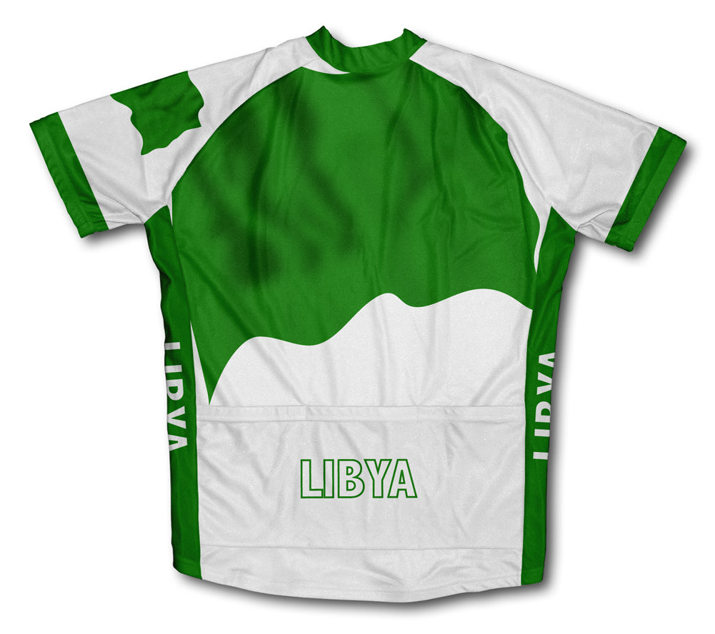 Libya Flag Cycling Jersey for Men and Women