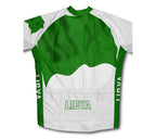 Libya Flag Winter Thermal Cycling Jersey