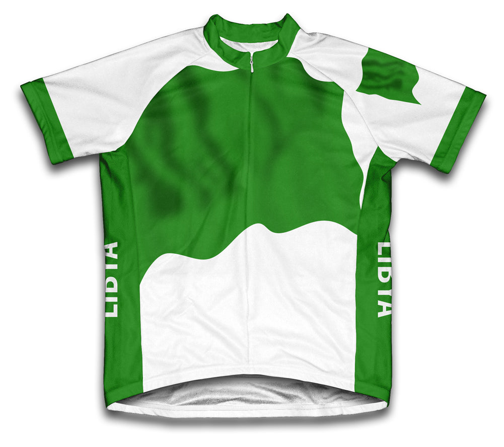 Libya Flag Cycling Jersey for Men and Women