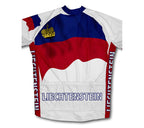 Liechtenstein Flag Winter Thermal Cycling Jersey
