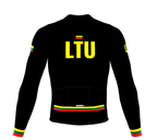 ScudoPro Pro Thermal Long Sleeve Cycling Jersey Country CODE Lithuania Black | Men and Women