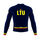 ScudoPro Pro Thermal Long Sleeve Cycling Jersey Country CODE Lithuania Blue | Men and Women
