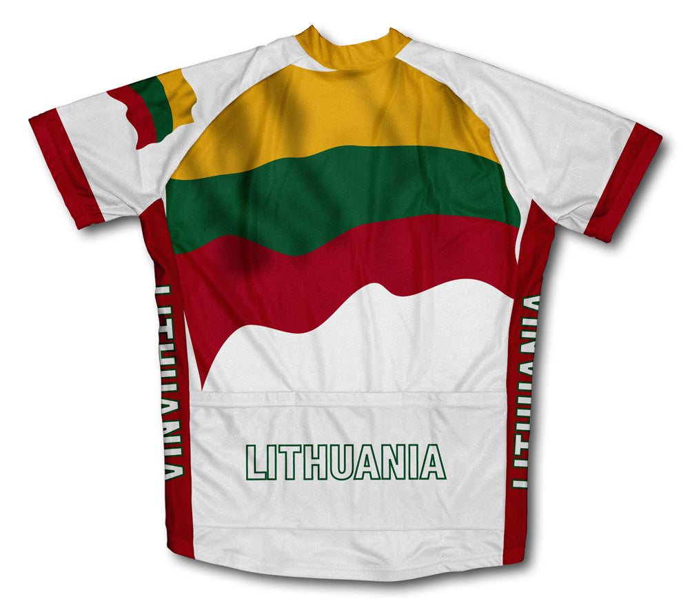Lithuania Flag Cycling Jersey for Men and Women