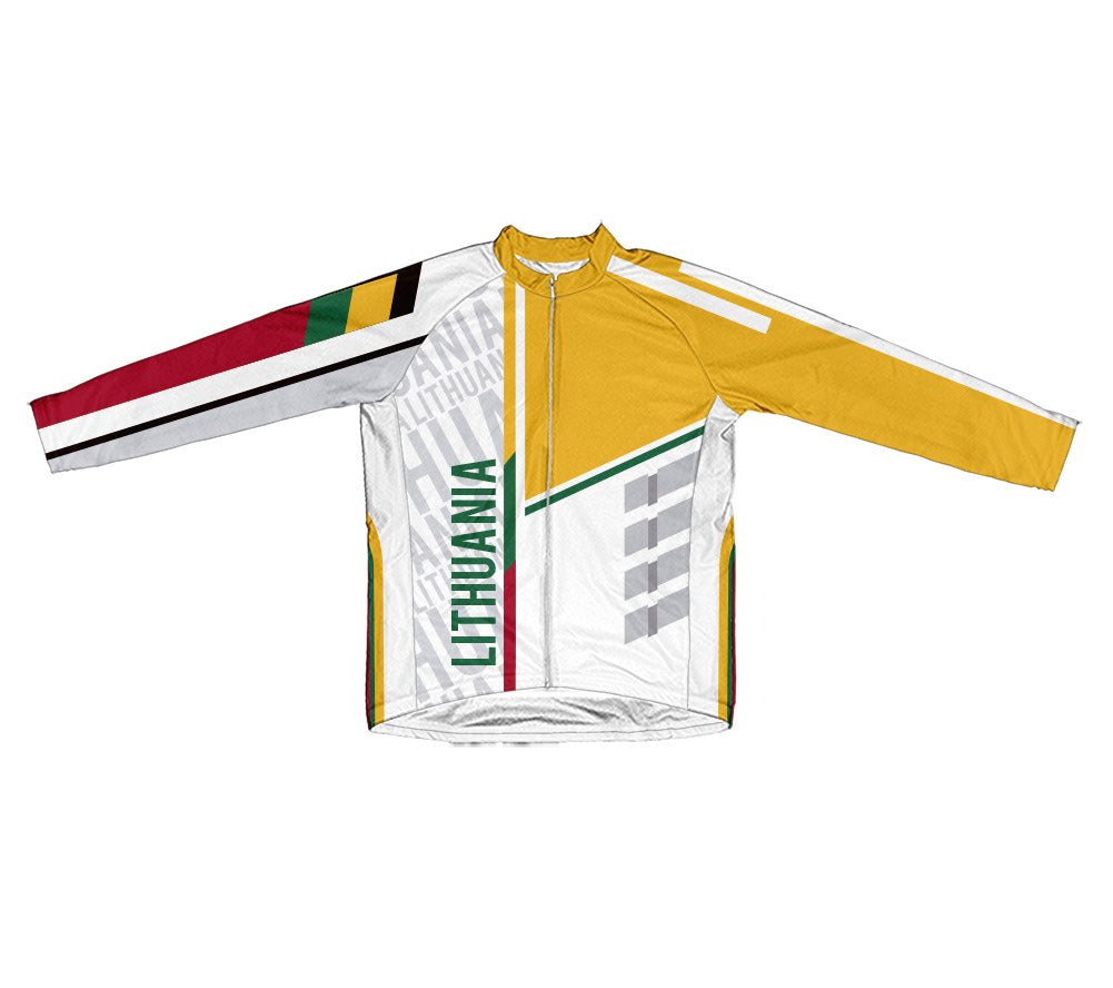 Lithuania ScudoPro Cycling Jersey Long Sleeve