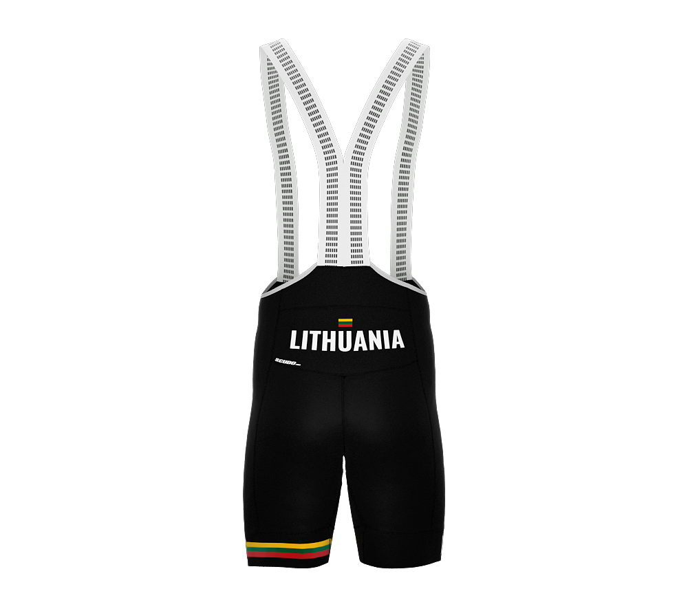 Lithuania CODE Cycling Pro Bib Shorts Bike for Men