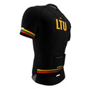 Lithuania Black CODE Short Sleeve Cycling PRO Jersey for Men and Women