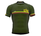 Lithuania Green CODE Short Sleeve Cycling PRO Jersey for Men and WomenLithuania Green CODE Short Sleeve Cycling PRO Jersey for Men and Women