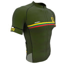 Lithuania Green CODE Short Sleeve Cycling PRO Jersey for Men and Women