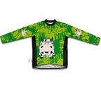 Little Cow Short Sleeve Cycling Jersey for Men and Women