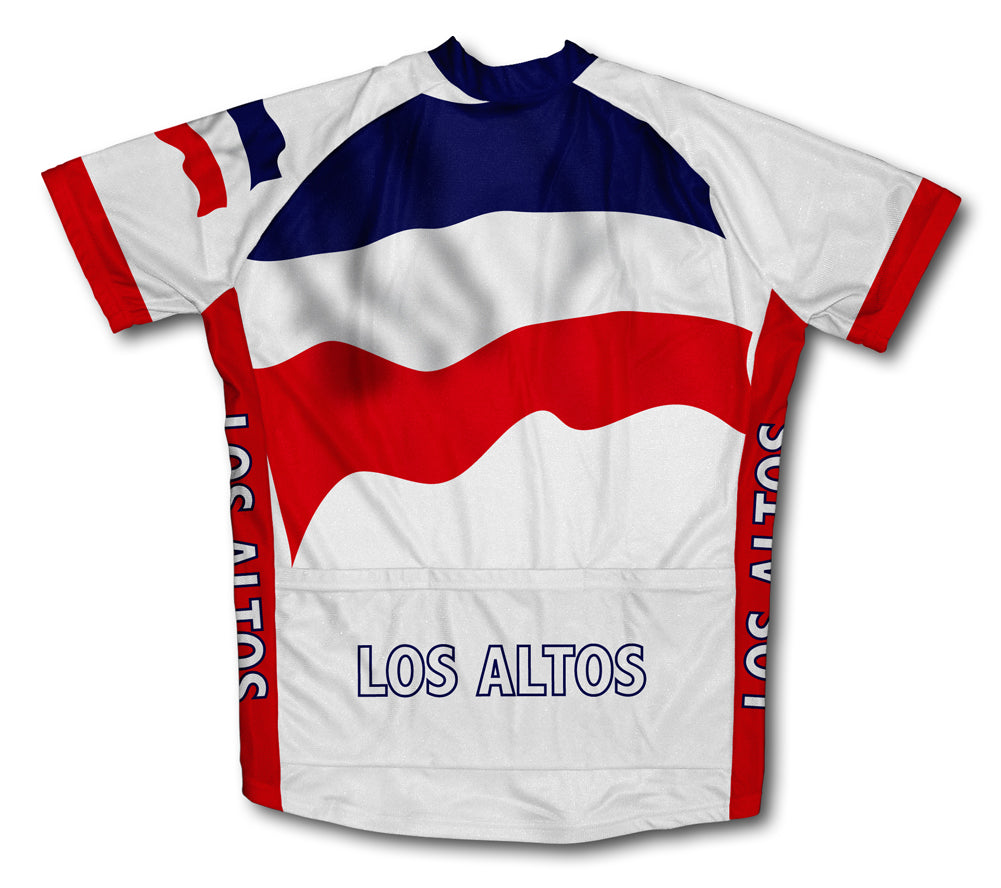 Los Altos Flag Cycling Jersey for Men and Women