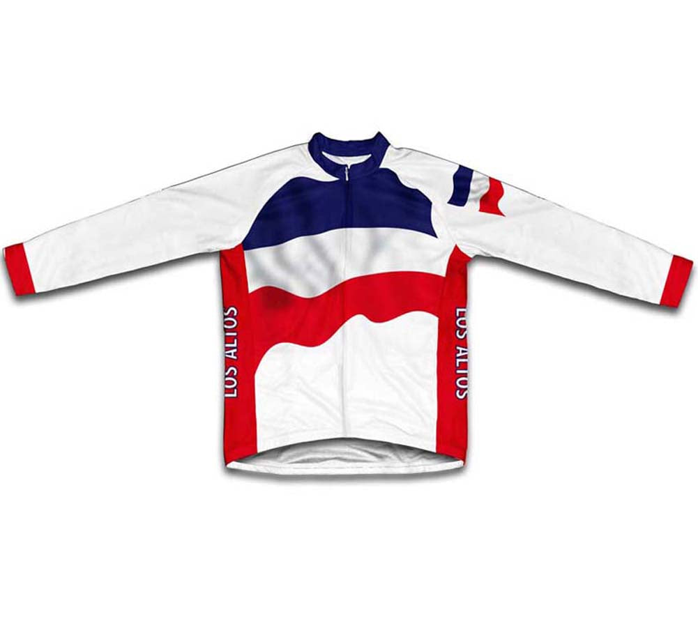 Los Altos Flag Cycling Jersey for Men and Women