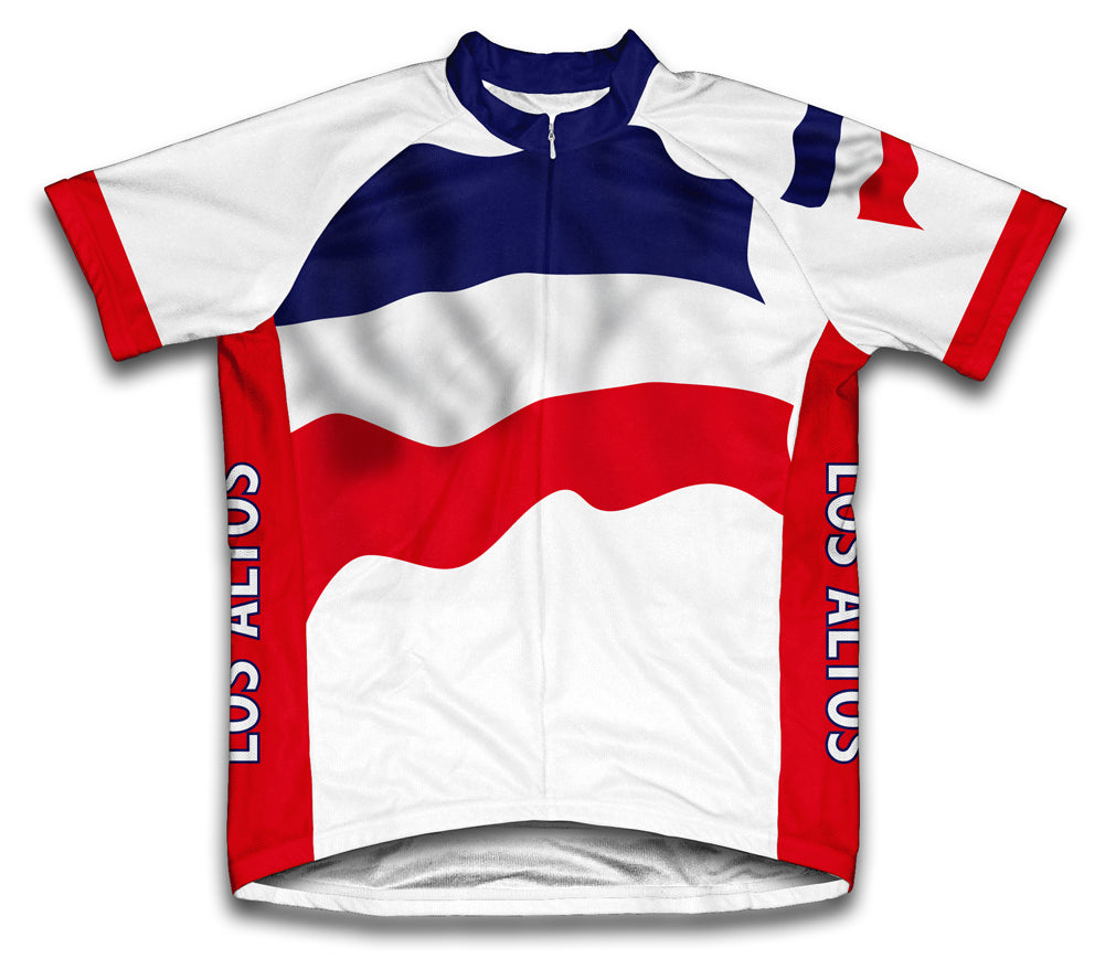 Los Altos Flag Cycling Jersey for Men and Women