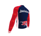ScudoPro Pro Thermal Long Sleeve Cycling Jersey Louisiana USA state Icon landmark identity  | Men and Women