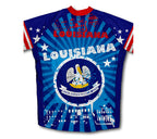Louisiana Short Sleeve Cycling Jersey for Men and Women
