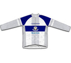 Louisiana Flag Winter Thermal Cycling Jersey