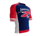 ScudoPro Pro-Elite Short Sleeve Cycling Jersey Luisiana USA State Icon landmark symbol identity  | Men and Women