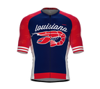 ScudoPro Pro-Elite Short Sleeve Cycling Jersey Luisiana USA State Icon landmark symbol identity  | Men and Women
