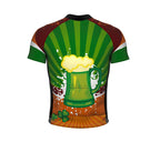 St. Patrick's Day Lucky Goods Short Sleeve Cycling Jersey for Men and Women