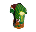 St. Patrick's Day Lucky Goods Short Sleeve Cycling Jersey for Men and Women