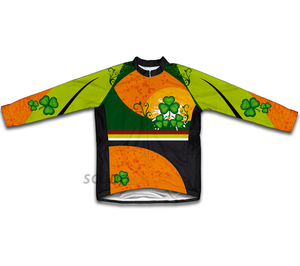 Lucky Leaf Winter Thermal Cycling Jersey