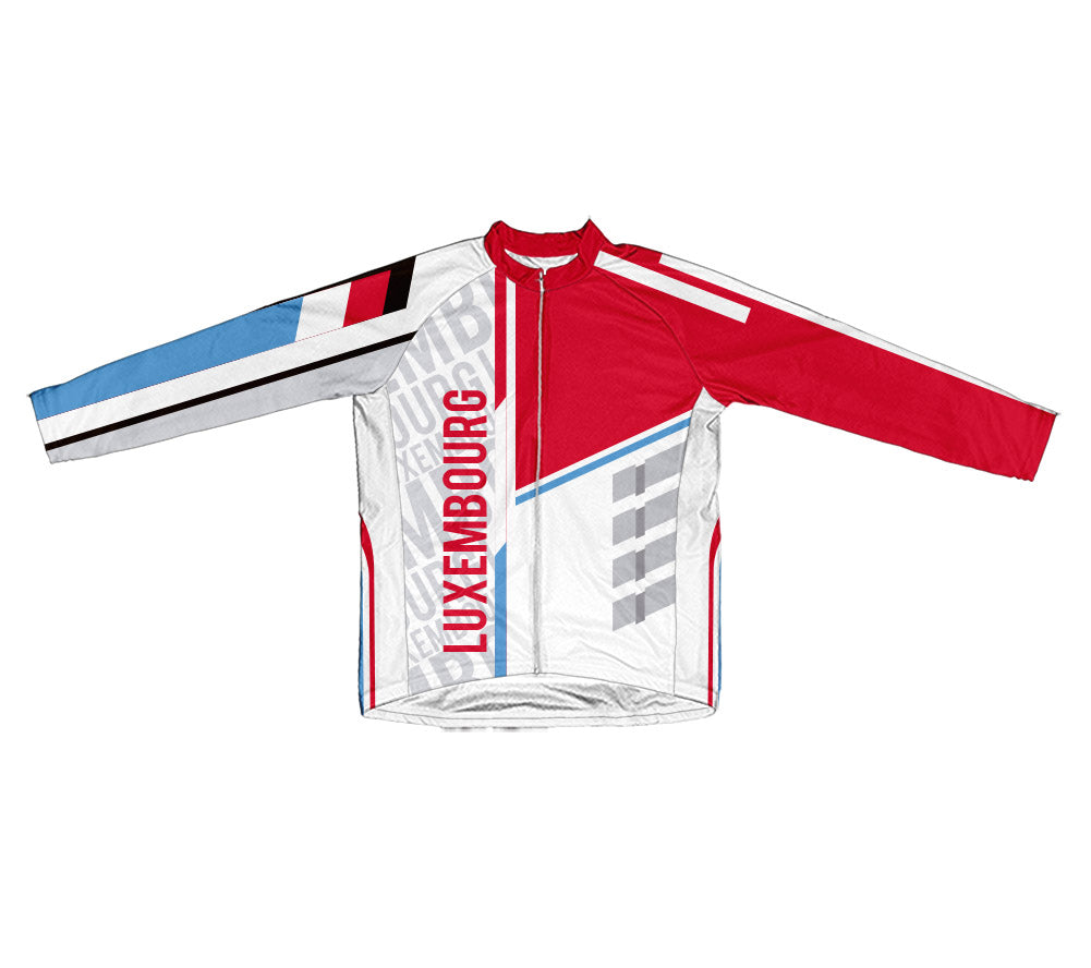 Luxembourg ScudoPro Cycling Jersey Long Sleeve