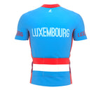 Luxembourg  Full Zipper Bike Short Sleeve Cycling Jersey