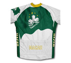 Macau Flag Winter Thermal Cycling Jersey