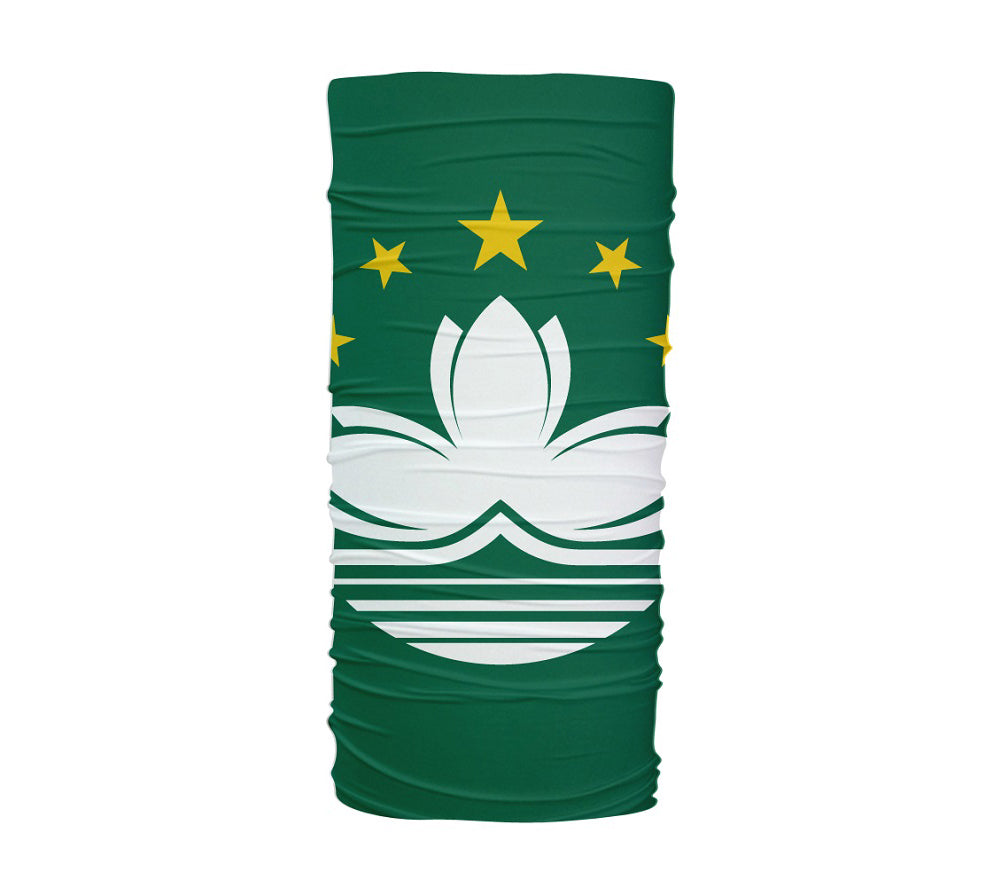 Macau Flag Multifunctional UV Protection Headband