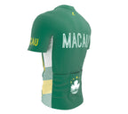 Macau  Full Zipper Bike Short Sleeve Cycling Jersey