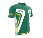 Macau  Full Zipper Bike Short Sleeve Cycling Jersey