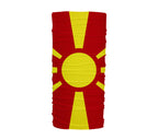 Macedonia Flag Multifunctional UV Protection Headband