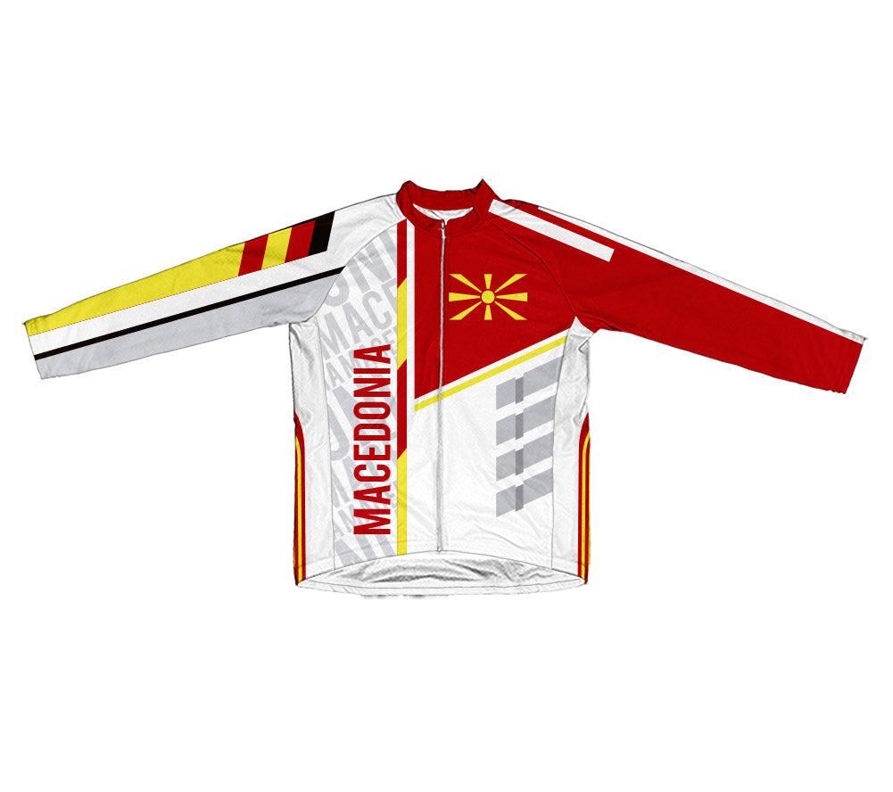 Macedonia ScudoPro Cycling Jersey Long Sleeve