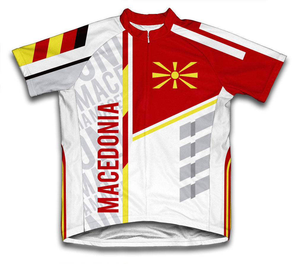 Macedonia ScudoPro Cycling Jersey for Men and Women