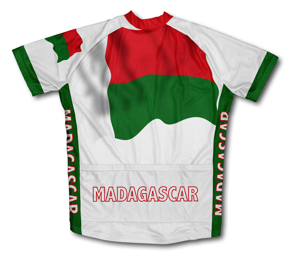 Madagascar Flag Cycling Jersey for Men and Women