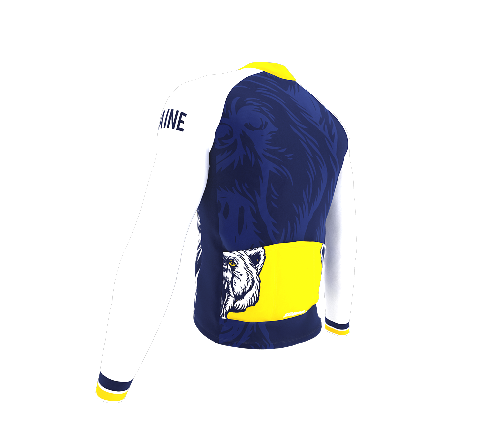 ScudoPro Pro Thermal Long Sleeve Cycling Jersey Maine USA state Icon landmark identity  | Men and Women