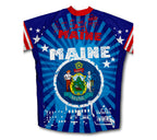 Maine Short Sleeve Cycling Jersey for Men and Women