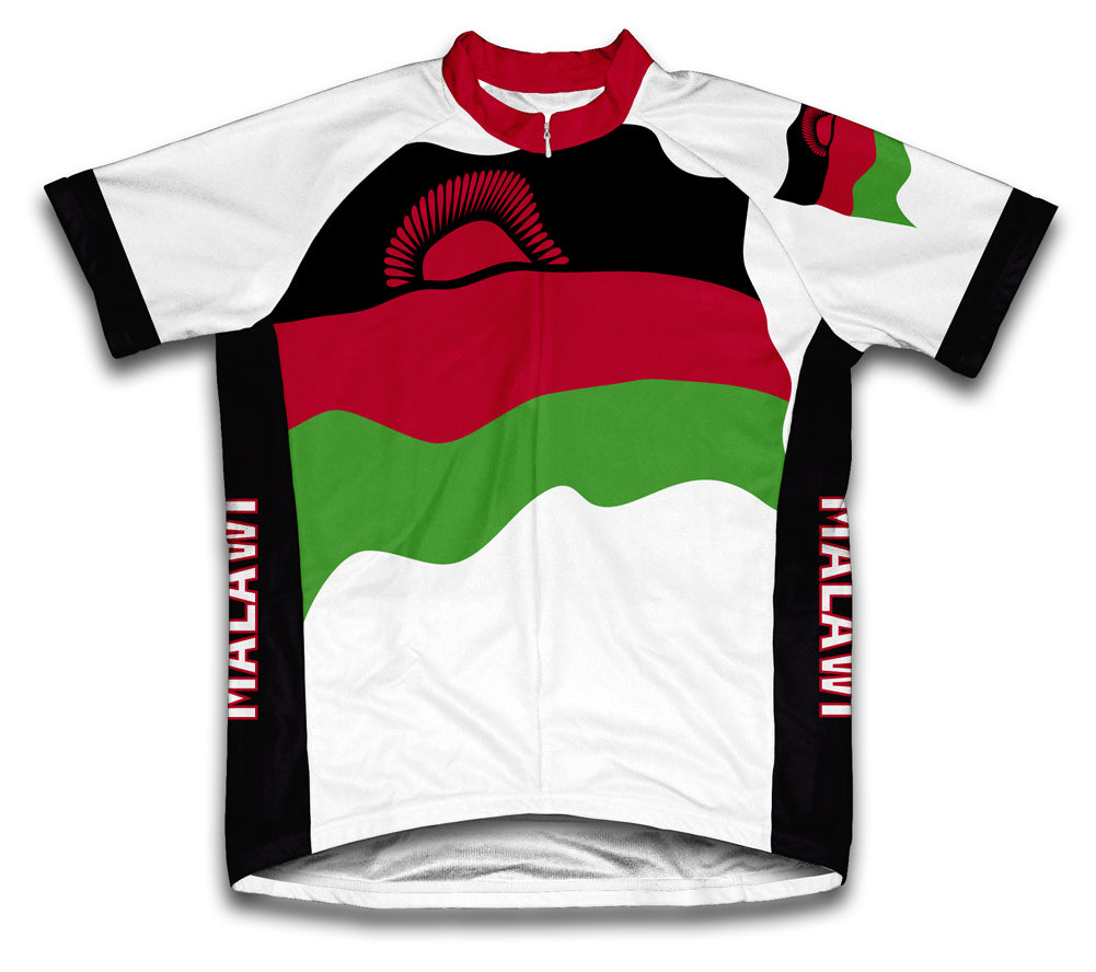 Malawi Flag Cycling Jersey for Men and Women