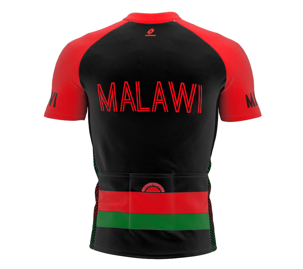 Malawi  Full Zipper Bike Short Sleeve Cycling Jersey