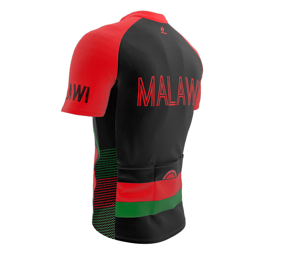 Malawi  Full Zipper Bike Short Sleeve Cycling Jersey