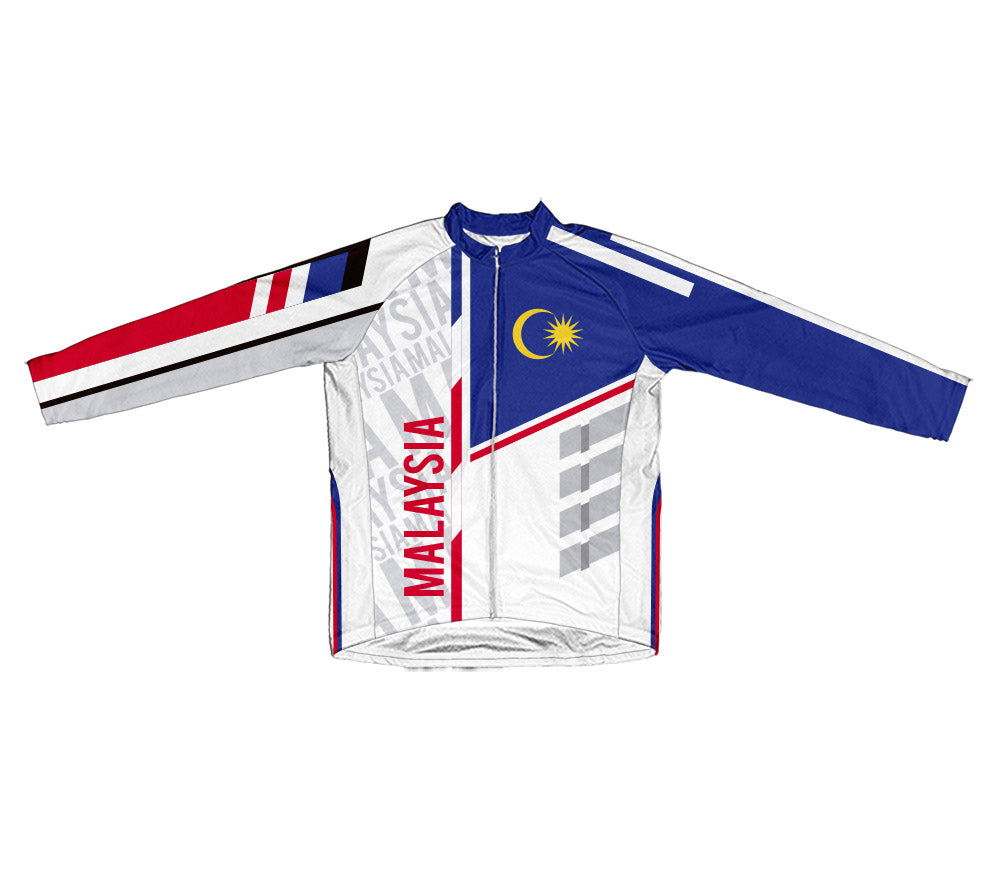 Malaysia ScudoPro Cycling Jersey Long Sleeve