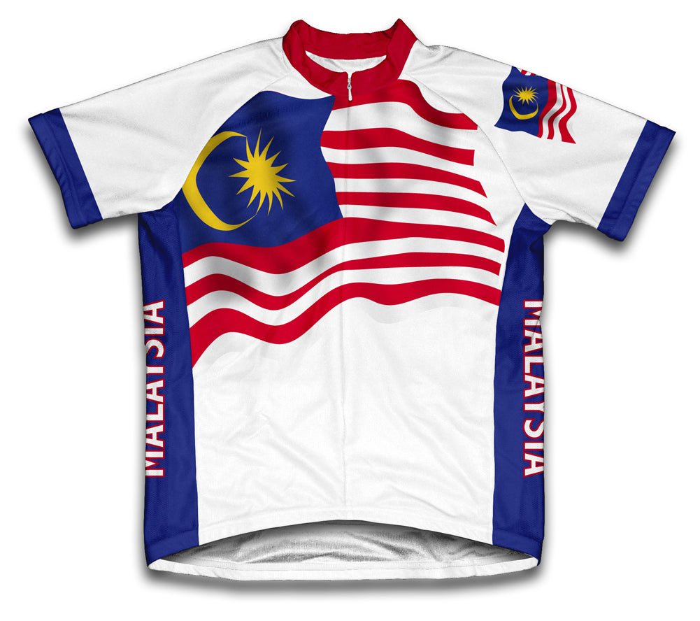 Malaysia Flag Cycling Jersey for Men and Women