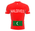 Maldives  Full Zipper Bike Short Sleeve Cycling Jersey