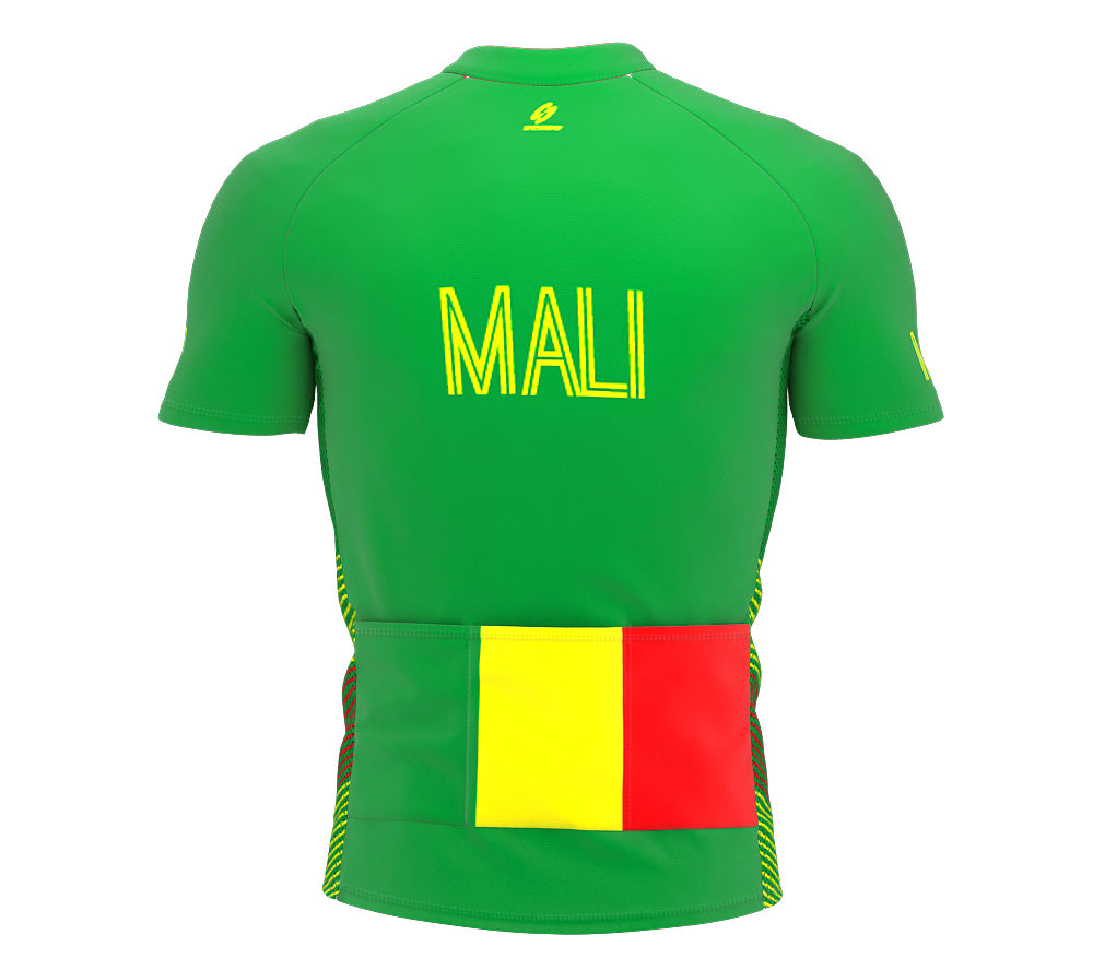 Mali  Full Zipper Bike Short Sleeve Cycling Jersey